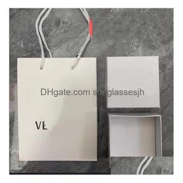 Jewellery Boxes Style Ve Letter Designer Package Box Dust-Bags Card Gift-Bag Ribbon Accessories 01 Drop Delivery Packaging Display Dhgdb