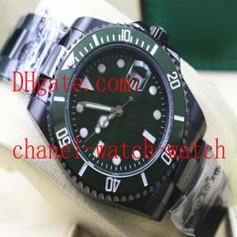 3 Style Top Quality 16610 Black PVD Coated Stainless Steel Ceramic Bezel 40mm Asia 2813 Movement Automatic Mens Wrist Dive Watches307a