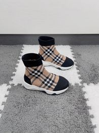 Designer-Kinderstiefel, Schneestiefel, coole Sockenschuhe für große Kinder, Babys, Kinder, Vintage-Jungen-Outdoor-Schuhe, Winter-Sneaker