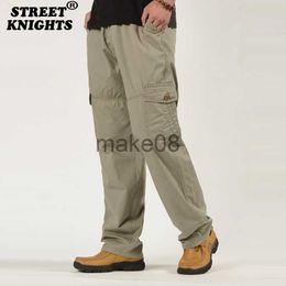 Men's Pants 2023 Men Pants Large size Big 6XL Plus Men's Cargo Pants Trousers For Men Sports Pants Military Style Trousers Jogger Pants Male J230714
