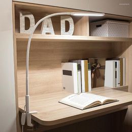 Table Lamps Desk Lamp Adjustable Brightness Long Arm 900LM Eye Protection Gooseneck Light For Office