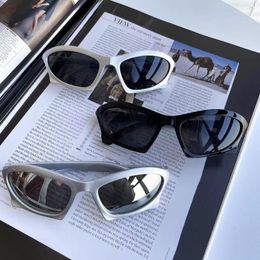 Sunglasses Trend Steampunk Goggle Women Men Fashion Sun Glasses Punk Eyewear Female Sport Y2K Mirror Shades Eyeglasses UV400