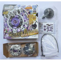 4D Beyblades Takara Tomy Beyblade Metal Battle Top BBG27 ZERO G GLADIATOR BAHAMDIA SP230GF with CONPACT LAUNCHER