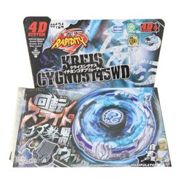 4D Beyblades TOUPIE BURST BEYBLADE SPINNING TOP Metal Fusion Masters Flash Sagittario 230WD Metal BB-126 - STARTER SET WITH LAUNCHER