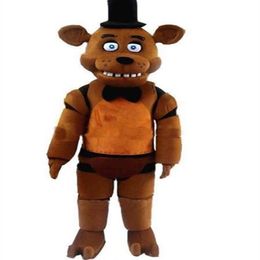 2019 Discount factory Five Nights at Freddy's FNAF Freddy Fazbear Mascot Costume Cartoon Mascot Custom231j