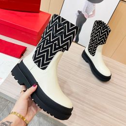 Designer Boots Paris Luxury Brand Boot Genuine Leather Ankle Booties Woman Short Boot Sneakers Trainers Slipper Sandals by 1978 W344 01