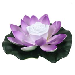 Garden Decorations Lotus Flower Lantern Battery Operated Pond Decoration Battery-Operated For Swimming Pool