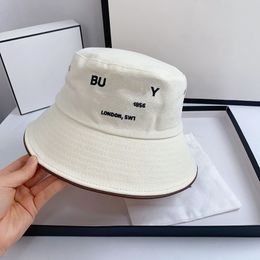 Luxury Designer Bucket Hat Classic Letters Cap For Men Womens embroider Wide Brim Hats Beanie Casual Baseball Cap Cream Brown Sun Hat Winter