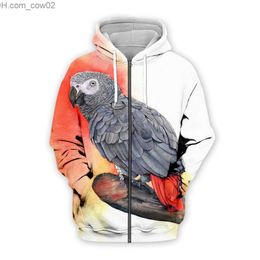 Men's Hoodies Sweatshirts Men's Socks Tessffel Animal Parrot Art Colorful Unisex Tracksuit Casual New Fashion Men's 3D Printed Sweatshirt/Hoodie/Jacket s-8 Z230719