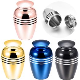 New Style Smoking Colorful Metal Alloy Portable Innovative Dry Herb Tobacco Spice Miller Sealing Stash Case Jars Storage Tank Cigarette Holder Bottle DHL