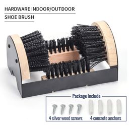 Other Housekeeping Organization Boot brush Indoor and OutdoorCleaning Shoe brushrs All Weather Industrial Cleaner Scraper Brush Outdoor D25 230714