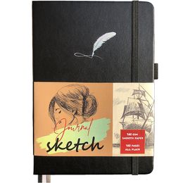 Notepads A5 Size Hardcover Sketchbook 5 8 8 3 INCH 160 Pages Gsm Bamboo Paper Art Drawing Notebook 230713