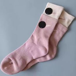 Mens socks designer socks tech color splicing womens socks personalized embroidery popular fashion sports trendy cotton sock Breathable and sweat-absorbing style