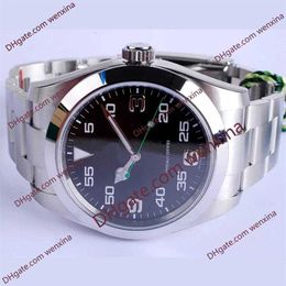 high quality Stainless Steel automatic watch 39mm 2813 Black Calendar Dial Without Calendar montre de luxe Swimming Waterproof Me315D