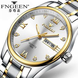 Luxury Men Watch Waterproof Fashion business Quartz Watches Chronograph full Steel Male Wristwatch mens Relogio Masculino237G