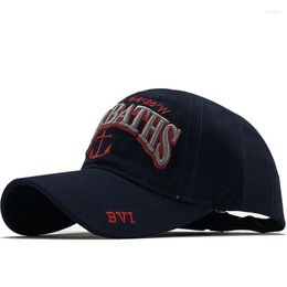 Ball Caps Cotton Baseball Cap Hat For Women Men Vintage Dad Letter Embroidery Outdoor Sports