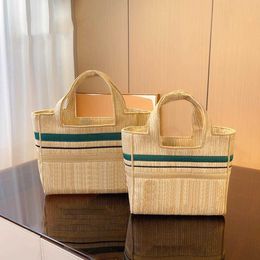 LE Tote Bag Designer Totes Ladies Straw Vegetable Basket Bags Fashion Luxury Handbag Classic Large Capacity Beach Bag