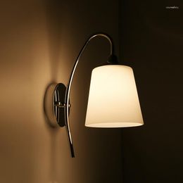 Wall Lamps Nordic E27 LED Sconce Lamp Aisle Night Light Bedroom Hallway Lighting Fixtures (without Bulb)
