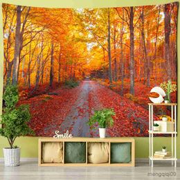 Tapestries Dome Cameras Mangrove Landscape Tapestry Nature Beautiful Forest Wall Hanging Art Boho Home Living Room Decor Background R230714