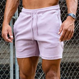 Running Shorts Cotton Sweatpants Men Quality Casual Sport Gym Short Pants Summer Fitness For