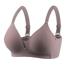Yoga Outfit Women's Push Up Sexy Small Side Draw Bra Comfortable Breathable Thin Underwear Women