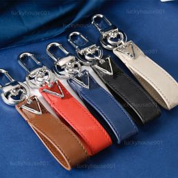 Stainless Steel Brand New Designer Mens Car Letter Keychain Inlaid Keychain Handbag Pendant Accessories Couple Jewellery Accessories Suitable for Various Styles