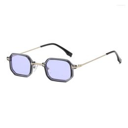 Sunglasses 2023 Retro Men's Glasses Metal Frame Fashion European And American Style Ladies