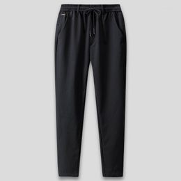 Men's Pants Korean Fashion Men Casual High Quality Mens Sweatpants Thick Sweat Trackpants Solid Trousers Plus Size 9XL