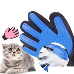 Dog Grooming Pet Cat Gloves Cleaning Floating Hair Brush Mas Cats Dogs Bathing Clean Tools Vtky2331 Drop Delivery Home Garden Supplie Dhqou