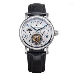 Wristwatches Tourbillon Movement Private Custom Mechanical Men's Watch Business Multi-Functional Fashion