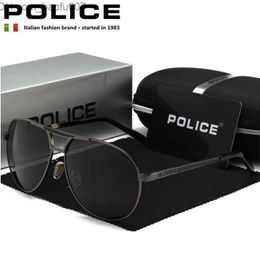 Sunglasses Luxury brand police driving sunglasses men's Polarised chameleon men's sunglasses UV400 8481 Z230726