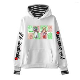 Men's Hoodies Anime Amazing Stranger 2D Print Hooded Women/Men Clothes Harajuku Casual High Collar