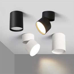 LED Downlight Ceiling Spot lights Living room Foldable Spot Lamp 7w 12w 15w Ceilings Lighting For Kitchen Bathroom light Surface m254D
