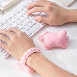 Soft Plush Mini Wrist Guard Support Pad Can Freely Moved Wrist Guard Pillow Office Computer Mouse Computer Game Wrist Guard