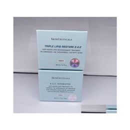 Foundation Primer Skin Ceuticals Triple Lipid Restore 242/Age Interrupter Anti Aging Cream Treatment Care Wrinkle Reducing And Firmi Dhnic