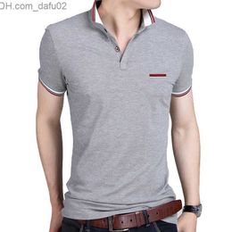 Men's T-Shirts BROWON Casual Summer Short Sleeve T-shirt Turn-down Collar Business Formal T-shirt Slim Fit Men Clothes Plus Size Z230714