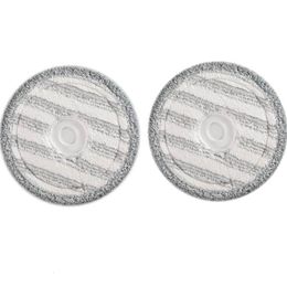 Floor Buffers Parts Eyliden Electric Mop Replacement Pads Microfiber 2pcs for Wireless Hardwood Cleaner Tile Scrubber 230714