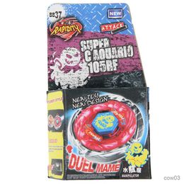 4D Beyblades B-X TOUPIE BURST BEYBLADE SPINNING TOP Metal Fusion Storm Aquario Metal Masters BB-37 4D System DropShipping R230714