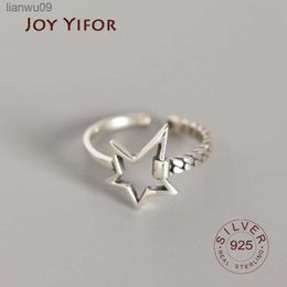 2020 HOT SALE Silver 925 Star Ring For Women Wedding 100 925 Sterling Silver Stackable Finger Ring Jewellery L230704