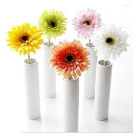 Decorative Flowers Artificial Small Daisy Table Living Room Display Gerbera Home Decoration