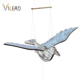 Garden Decorations Vilead Flying Seagull Balance Wall Hanging Decor Garden Decoration Item Outdoor Retro Room Acsesories Modern Exterior Terrace L230714