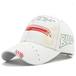 Ball Caps Summer Cotton Graffiti Baseball Cap For Men And Women Fashion Hats Unisex Casual Hip Hop Snapback Hat Peaked
