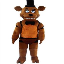 2019 İndirim Fabrikası Freddy'nin FNAF Freddy Fazbear Maskot Kostüm Karikatür Maskotu Custom295N