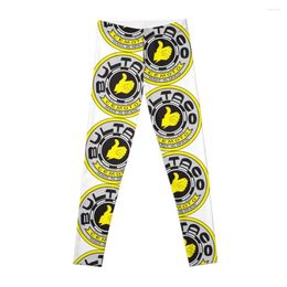 Active Pants BULTACO LOGO YELLOW Leggings Women Push Up Sports Woman Gym