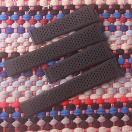 Fashion Panerai Natural Rubber Strap Adapter Thai TAG HEtER Calella Silicone Black Strap 22mm263I