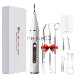 Teeth Whitening 5 Modes Ultrasonic Electric Tooth Cleaner Dental Scaler Calculus Remover Teeth Whitening Tartar Plaque Stain Cleaning Tool x0714