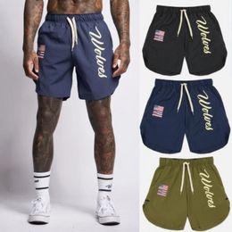 Men's Shorts Men Gyms Fashion Fitness Shorts Bodybuilding Joggers Summer Quick-dry Cool Short Pants Male Casual Beach Brand Sweatpants 230713