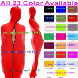 Unisex Mummy Costumes Sleeping Bag With internal Arm Sleeves Sexy 23 Color Lycra Spandex Tights Body Bags Sleepsacks Catsuit Costu189K