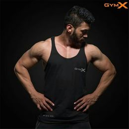 Mens Tank Tops Men Bodybuilding Tight Summer Jogger Workout Sleeveless shirt Man Sling Vest Male Gyms Fitness Brand Clothing 230713