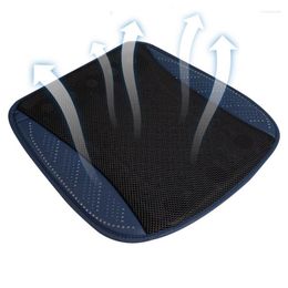 Car Seat Covers Fan Cushion Cooling Cover Front With 5 Fans 3-speed Wind Speed Ventilated